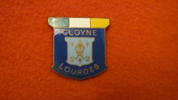 Irish Defence Forces visit to Lourdes badge 1978