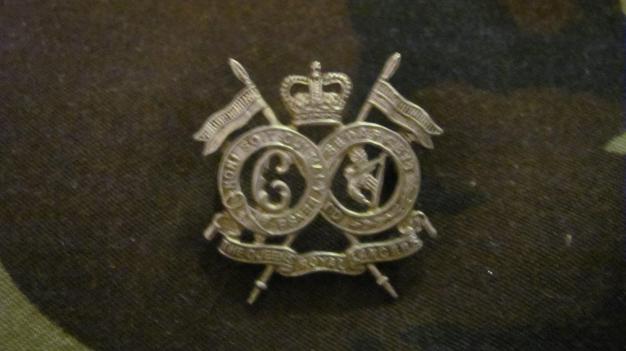 6th Queens Royal Lancers (Irish) collar badge