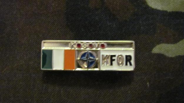 Irish Army Kosovo Badge