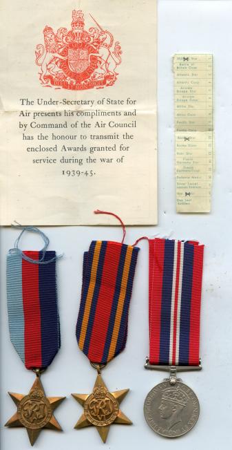 WW2 Brittish Army Medals In Box Of Issue