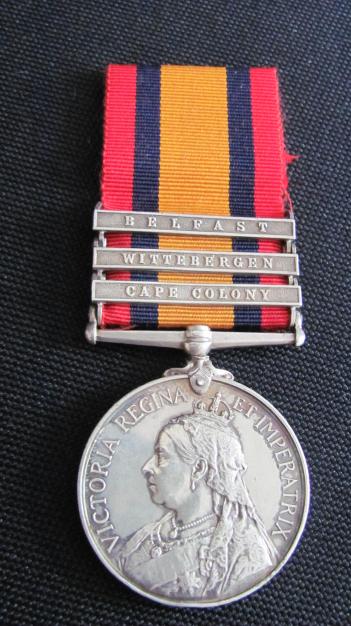 Queens South Africa Medal ( Boer War) Royal Irish Regiment