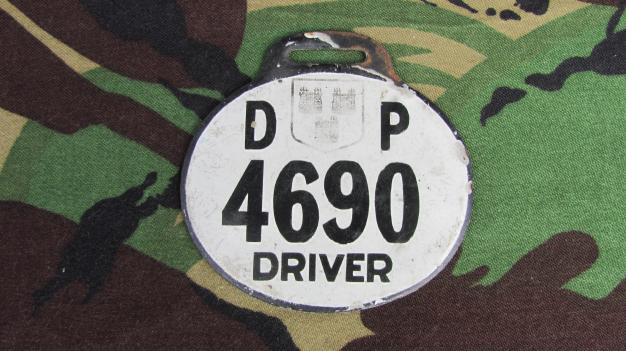 Dublin Metropolitan Police Tram/Coach drivers badge