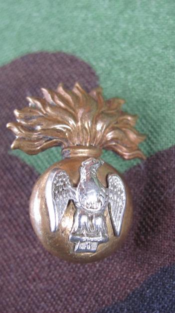 Royal Irish Fusiliers Officers collar badge