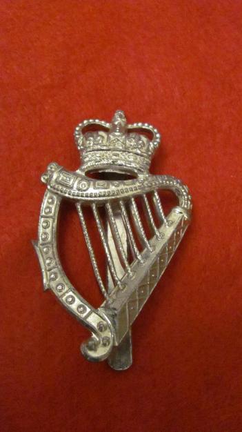 London Irish Rifles Cap badge