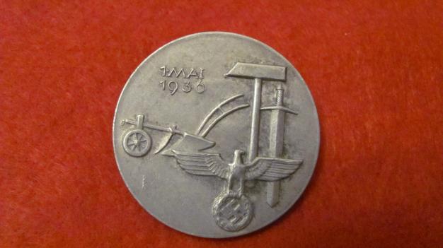 WW2 German Day Badge (tinnie)1936