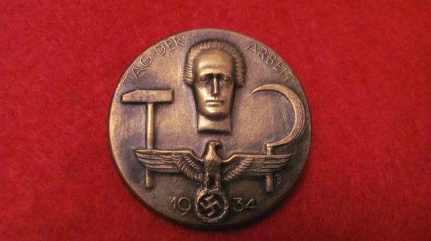 WW2 German Day Badge (tinnie)1934