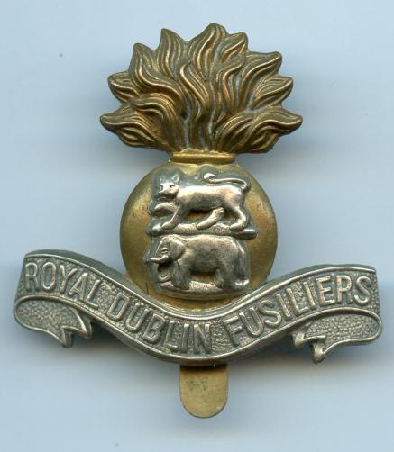 Royal Dublin Fusiliers cap badge