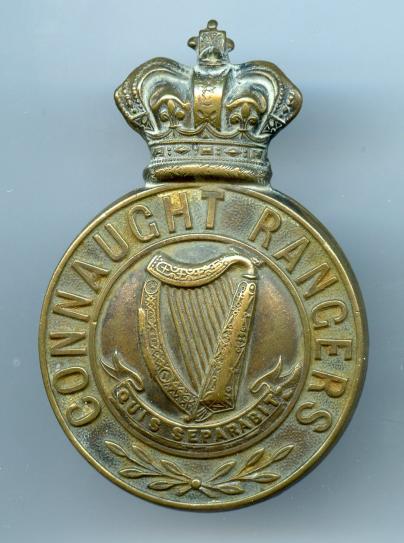 Connaght Rangers Glengarry cap badge