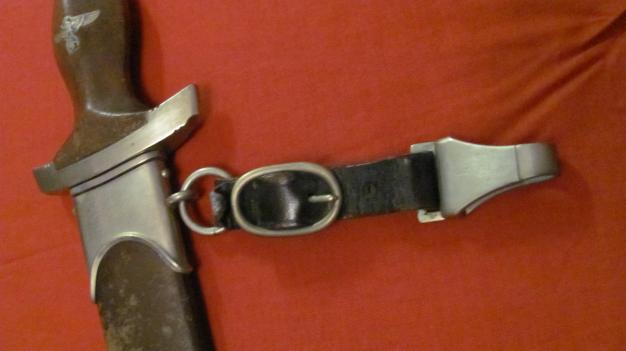 WW2 SA Dagger with rare unit markings and hanger