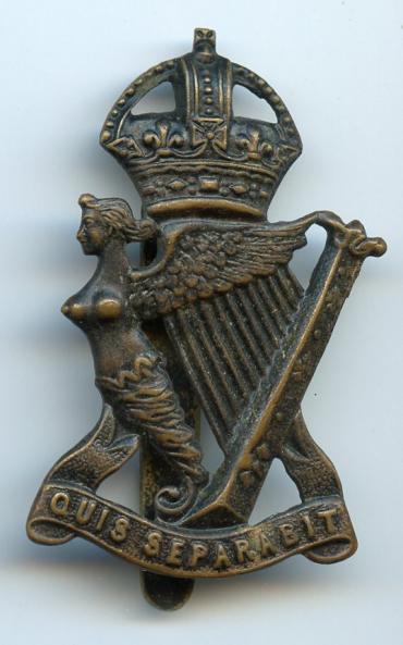 Royal Irish/Ulster Rifles Cap Badge