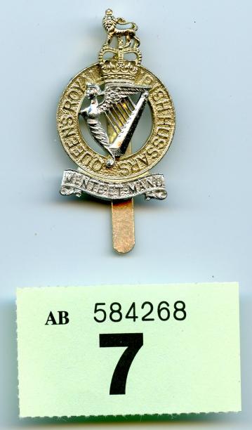 Royal Irish Hussars Staybright Cap Badge