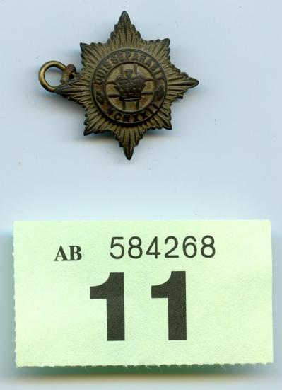 WW1 4th/7th Dragoon Guards collar badge