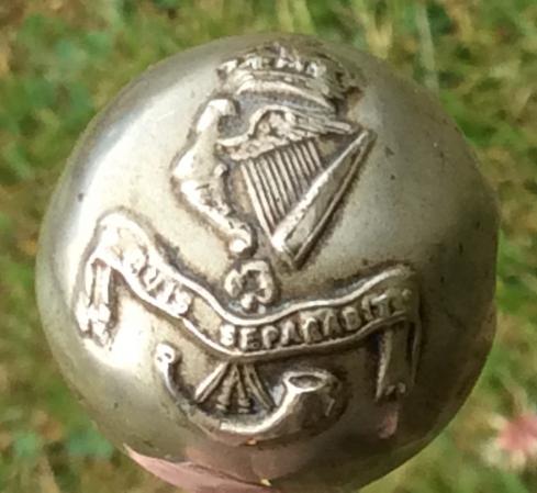 WW1 Royal Irish Rifles Officers Swagger Stick