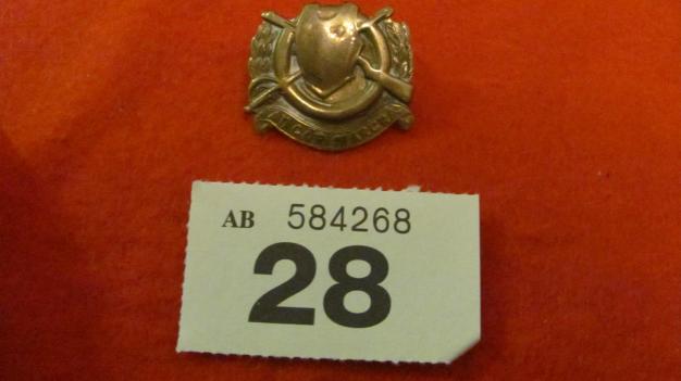Irisd Defence Forces Cavalry Brass Collar