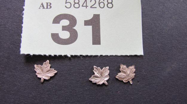 North Irish horse Maple Leaf Arm Badge