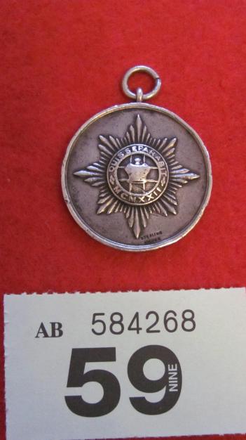 4th Irish Dragoons Silver Medal