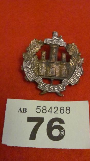 Essex Regiment cap Badge