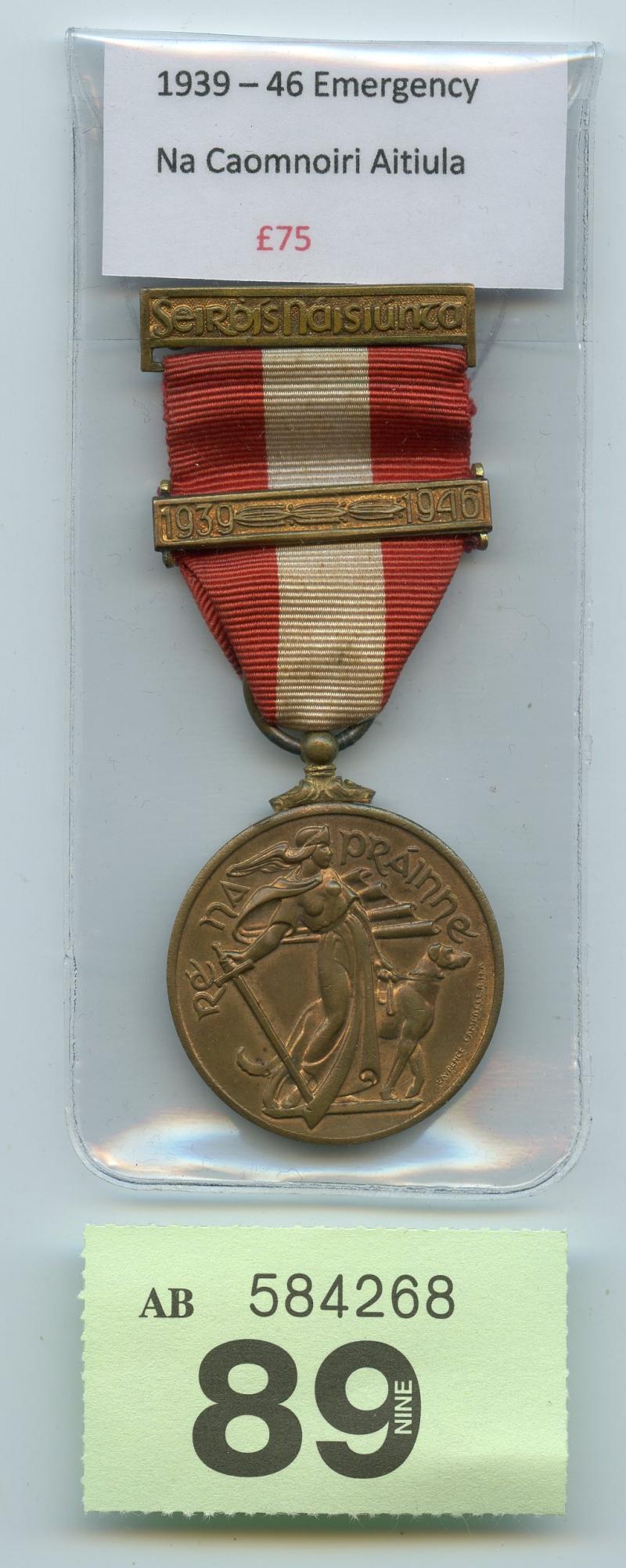 Irish Emergency Medal