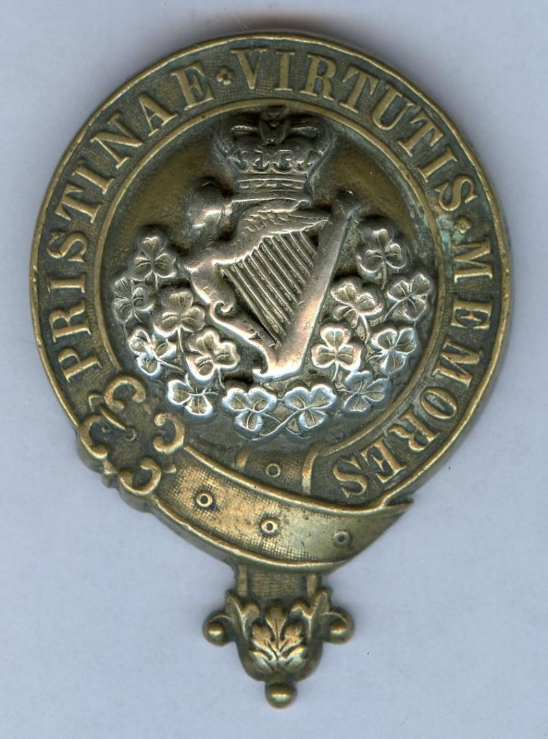 Royal irish dragoon Guards Horse harness badge