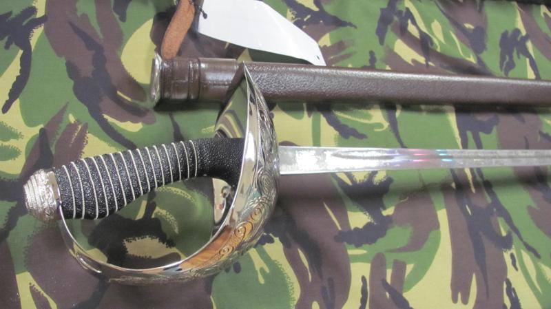 British Army cavalry sword ER2