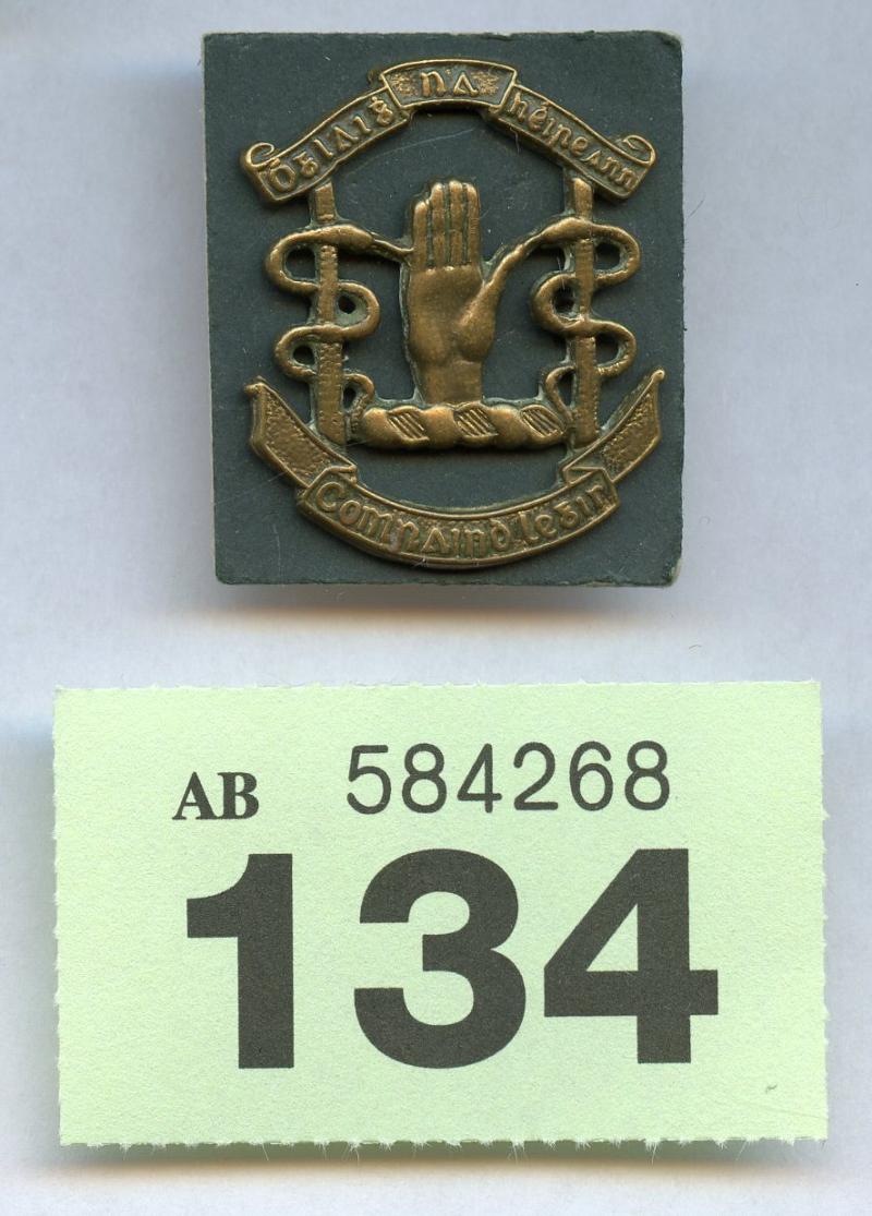 1924 Pattern Irish Medical Corps Collar badge