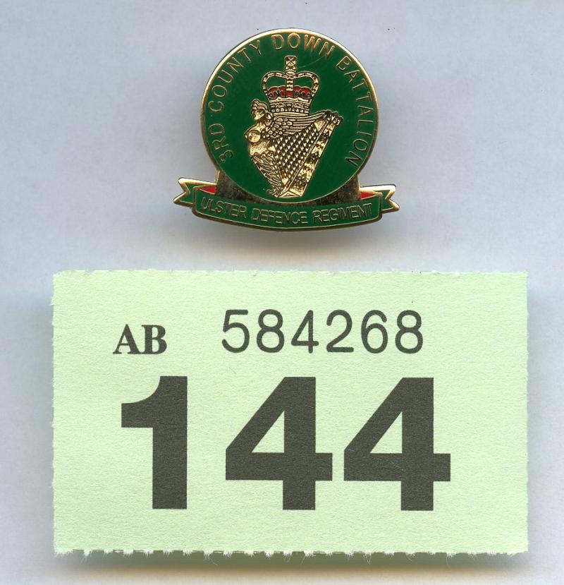 UDR 3rd County Down BN