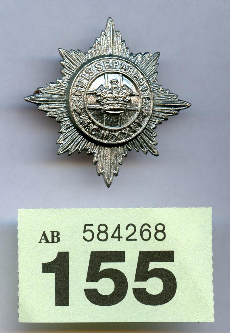 4th Royal Irish Dragoon Guards collar badge