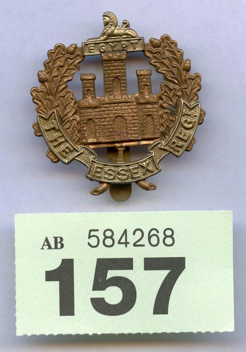 Original WW1 Essex Regiment Cap Badge