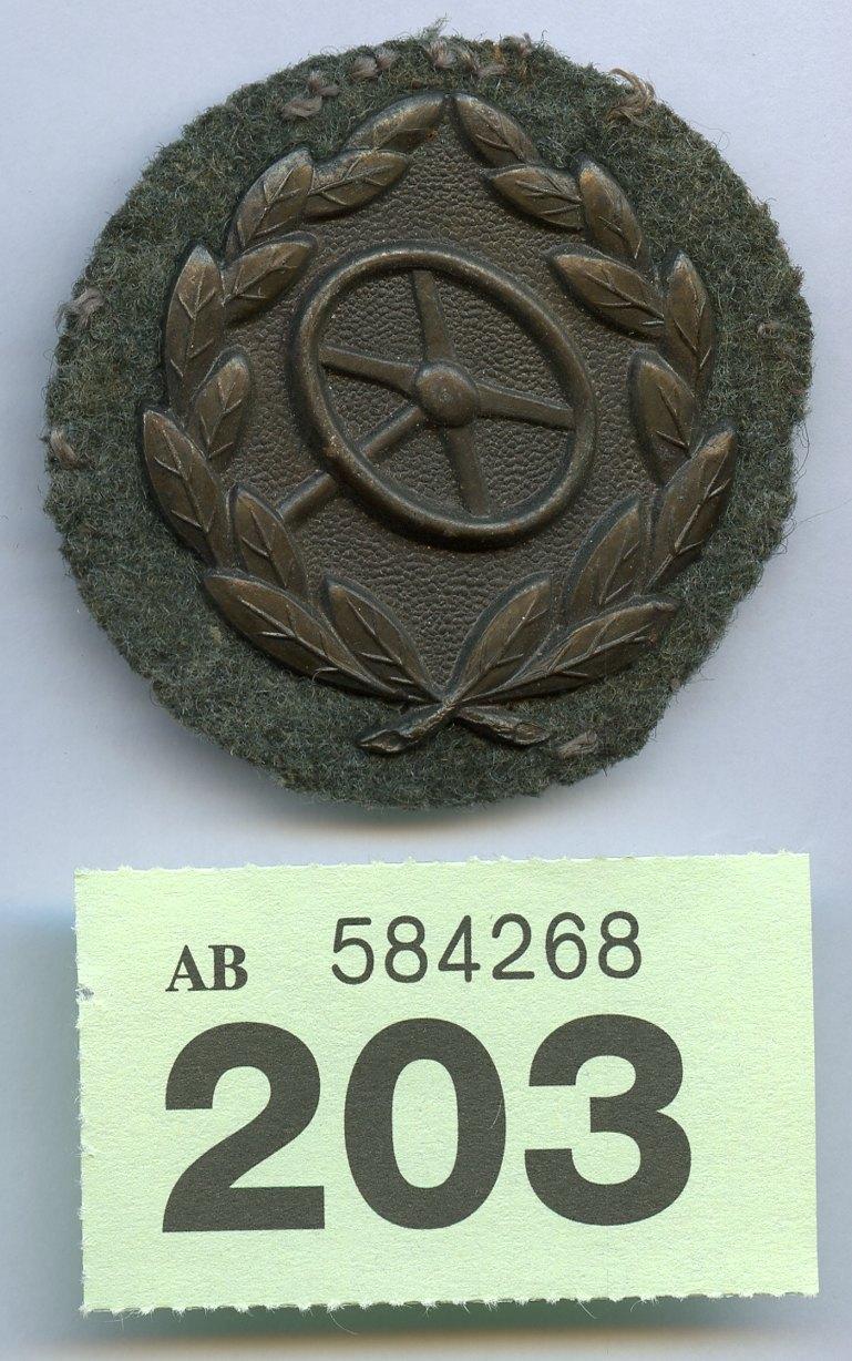 WW2 German Drivers Badge