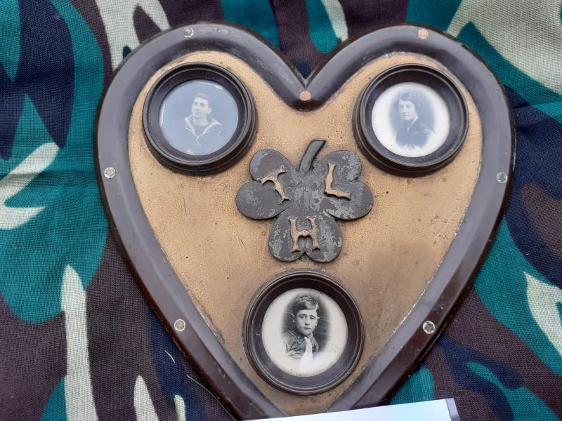 WW1 Irish Sailors Picture Frame in Bronze