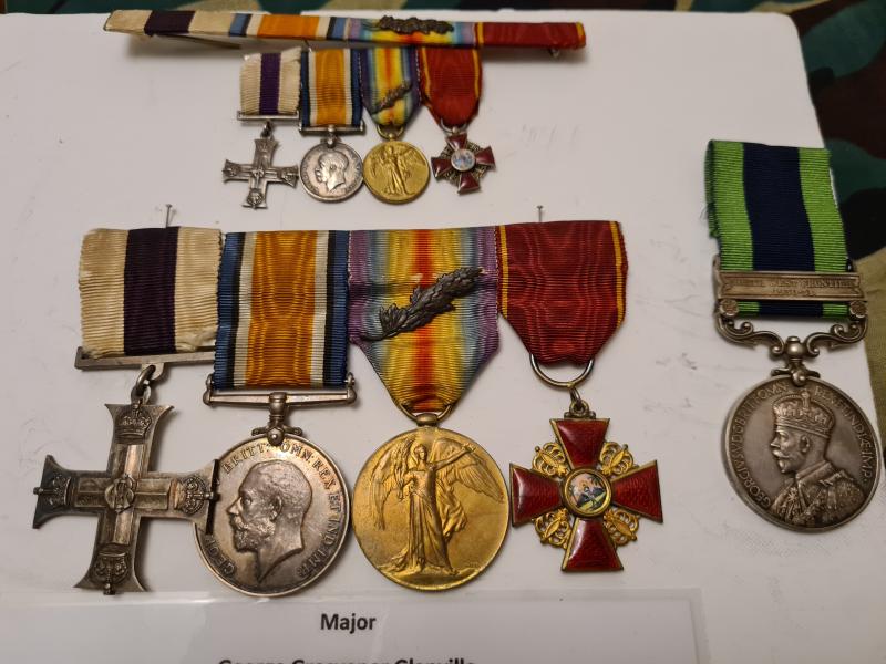 Superb Military Cross / Russian Order of St Anne group to an  Irish Man