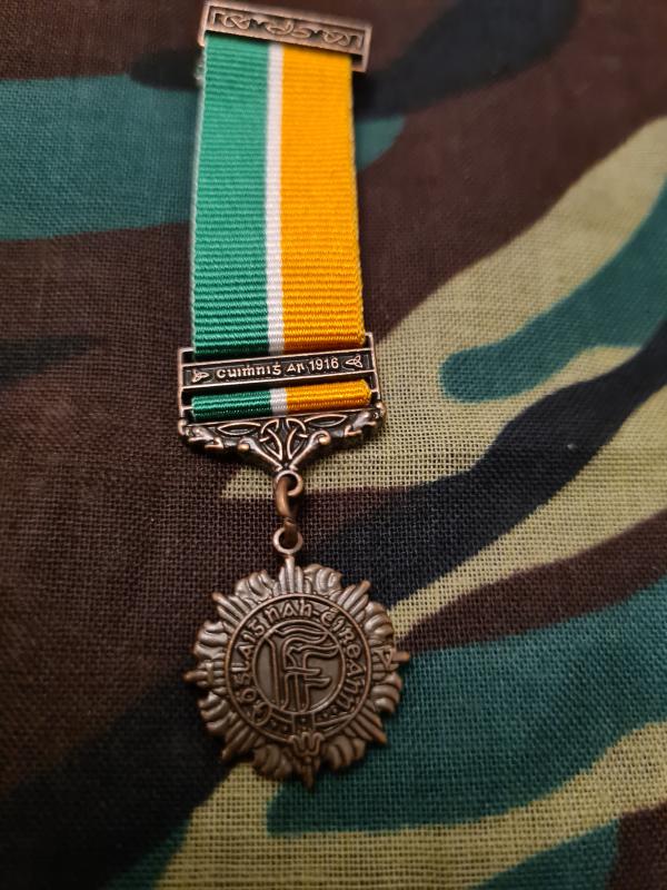 Irish Army 1916 Rising centenary minuture medal