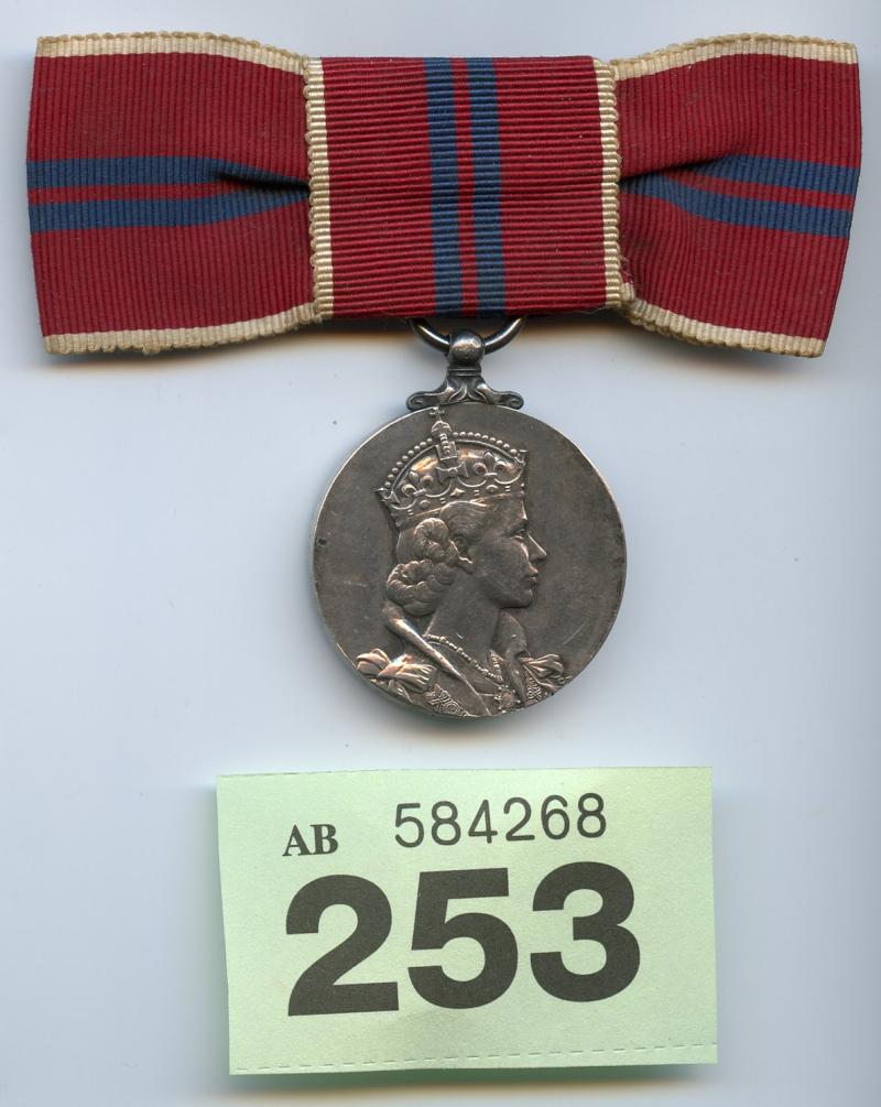 Queen Elizabeth 2nd Female Coronation Medal