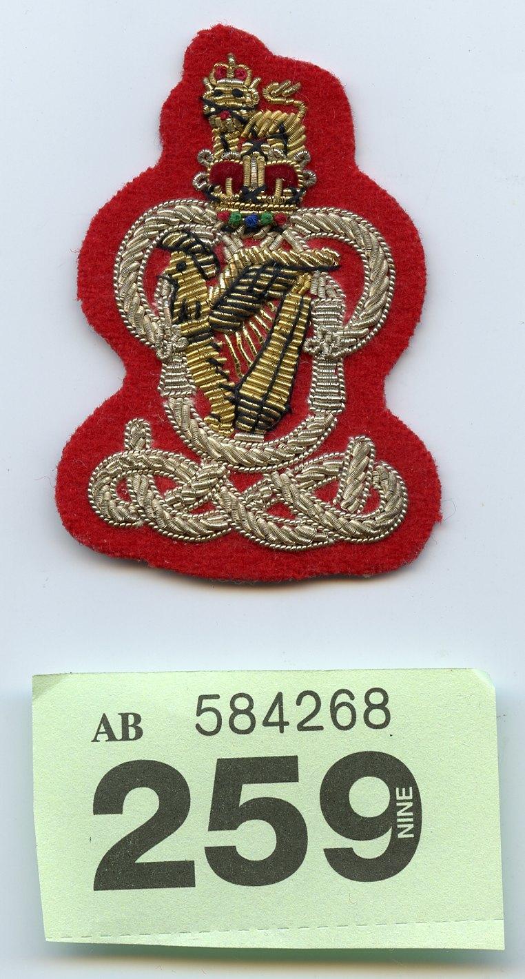 Queens Royal Irish Hussars Arm Badge