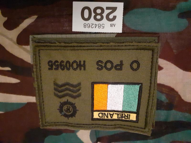 Irish Defence Forces Zap Badge