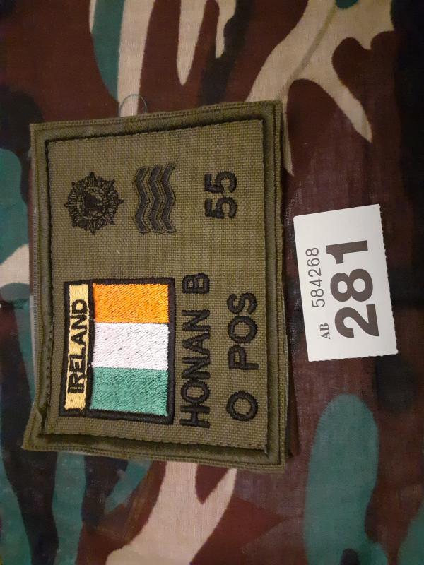 Irish Defence Force Zap Badge