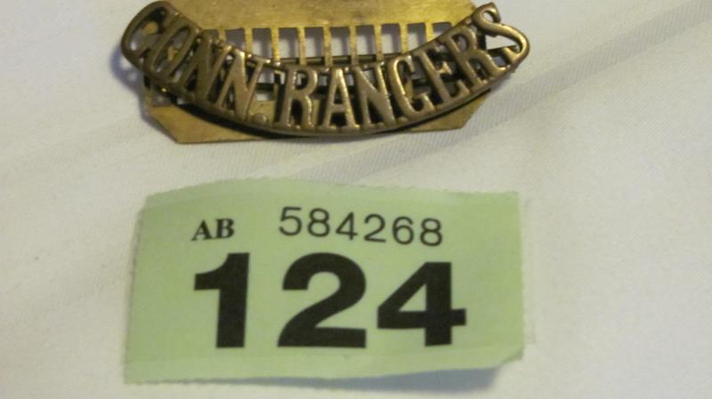 Connaught Rangers Shoulder Title