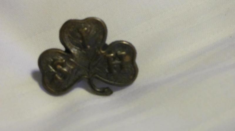 South Irish Horse Officers Bronze Cap Badge