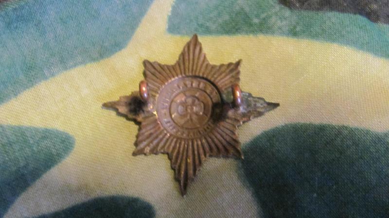 Irish Guards Cap badge in Brass
