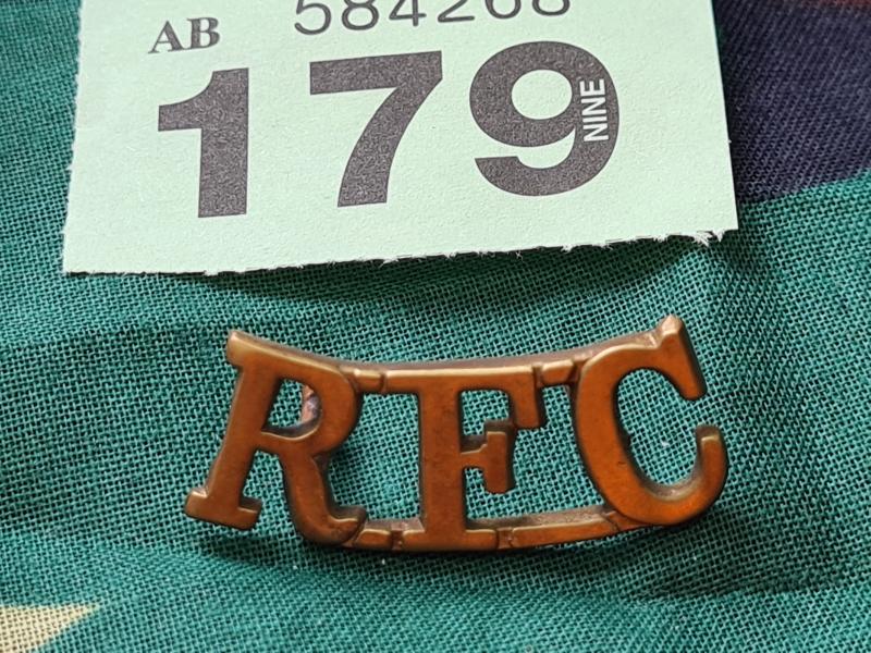 Original WW1 Royal Flying Corps Shoulder Title