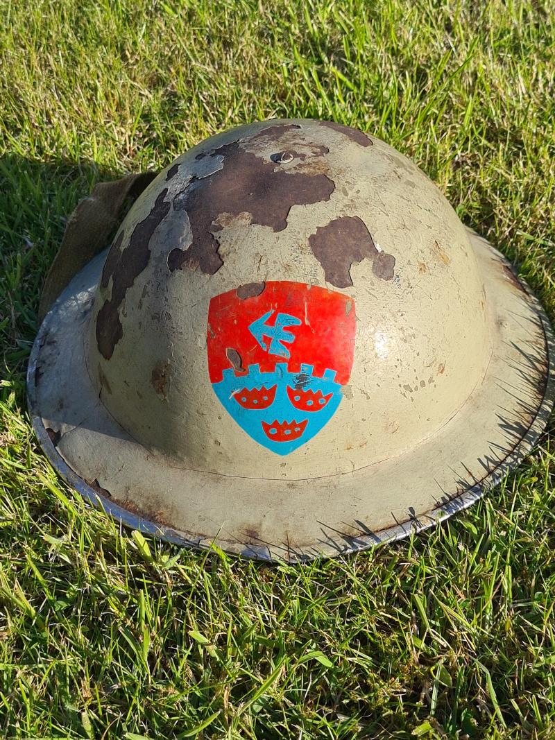WW2 Irish Emergency Southern Command Helmet