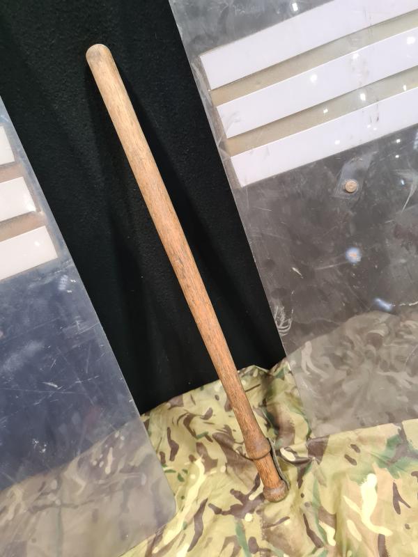 Original 1970s British Army Riot Truncheon