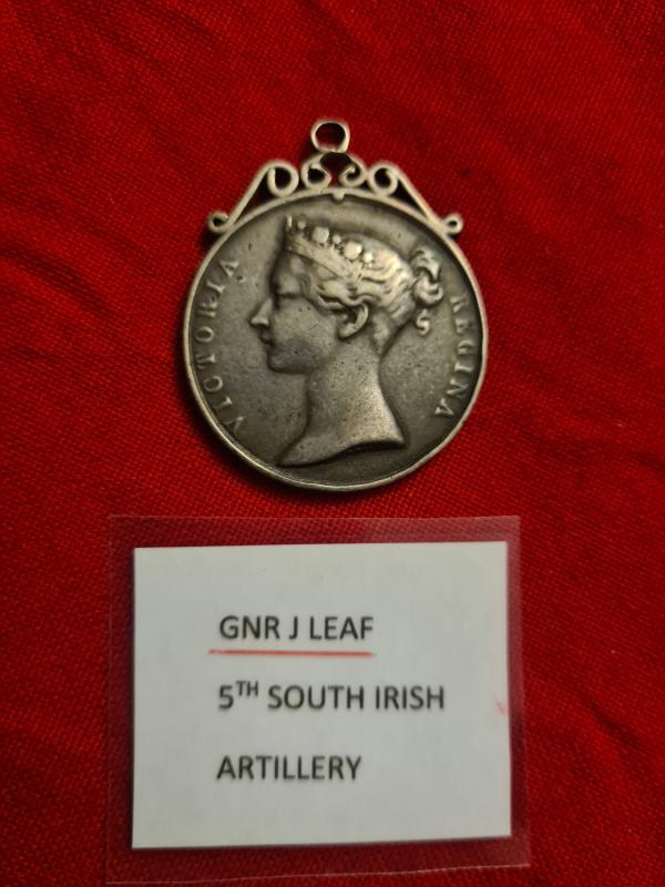 Indian General Service to Gnr J Lear 5th South Irish Artillery