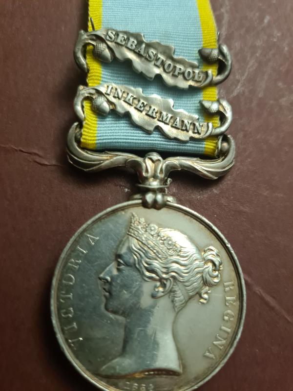 Crimean War Group 1854 to Sgt Pat Murphy, of Pitt Town, Kilkenny